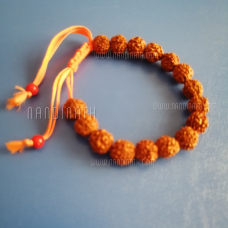 Nandinath - Rudraksha Bracelet - Five Mukhi - adjustable
