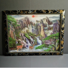 Wall Decor - 3D- 5D Photo Scenery Nature Mountain River